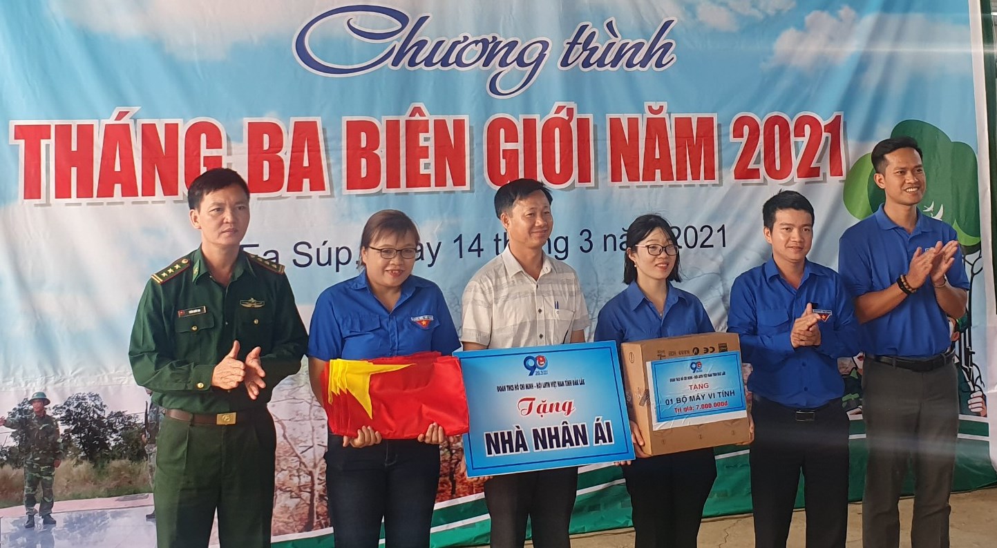 Nhiều hoạt động vì cộng đồng tại khu vực biên giới tỉnh Đắk Lắk